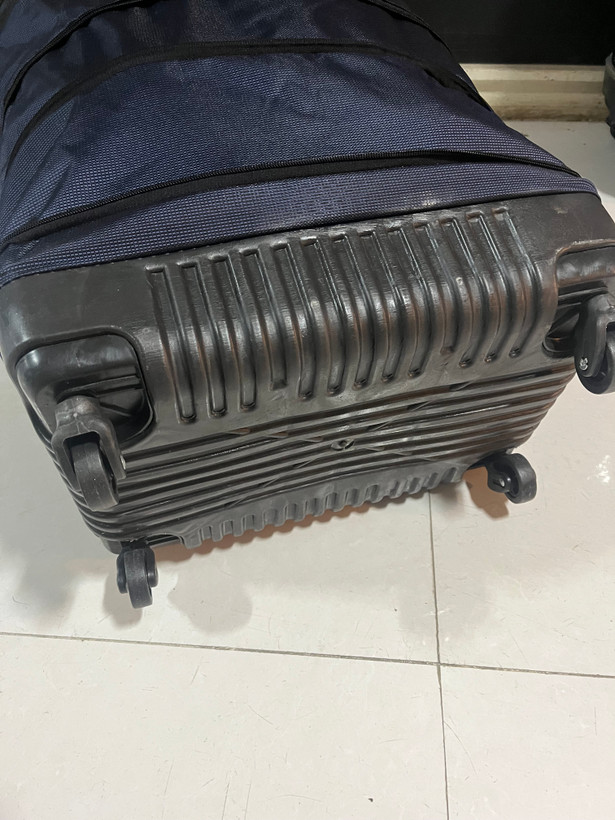 ساک مسافرتی چرخدار ۴ طبقه جنس درجه یک برزنتی در رنگبندی متنوع